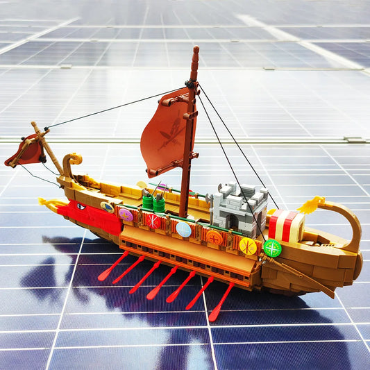 Creator Experts Boat MOC The Spartan Ship Bricks Toys