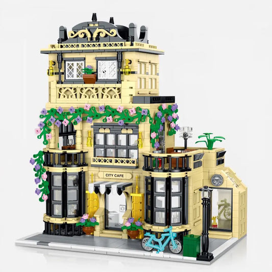 Creator Experts MOC City Cafe Block Module Bricks Toy