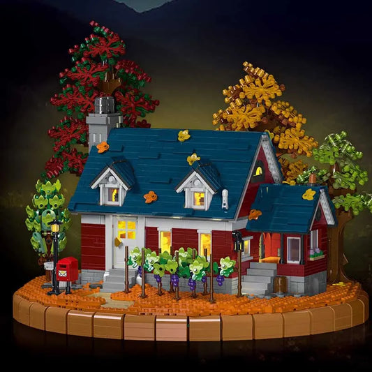Creator Expert MOC Autumn Winery Bricks Toy