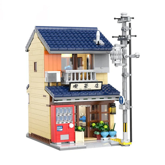 MOC Creator Expert Japanese Tea House Store Shop Bricks Toy