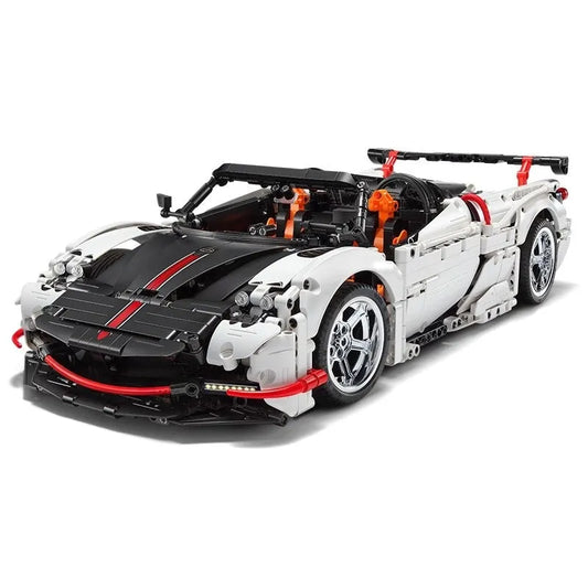 MOC Super Wings Low Sports Car Bricks Toys C63002