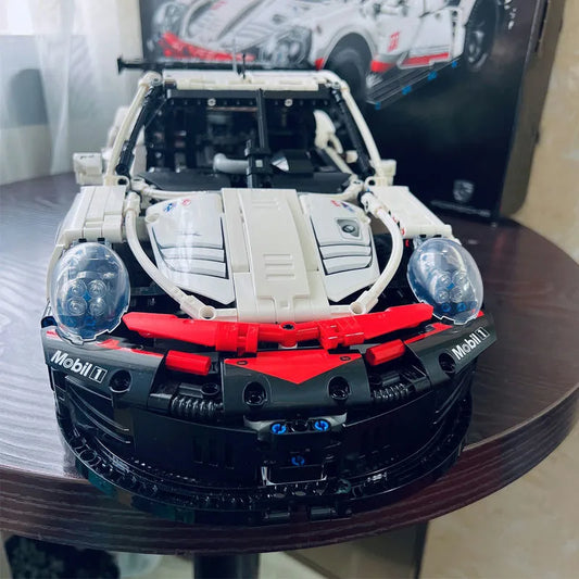 MOC 20097 Tech Porsche 911 RSR Racing Sports Car Bricks Toys