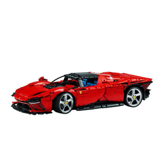 MOC 81998 Ferrari Daytona SP3 Racing Hyper Car Tech Bricks Toys