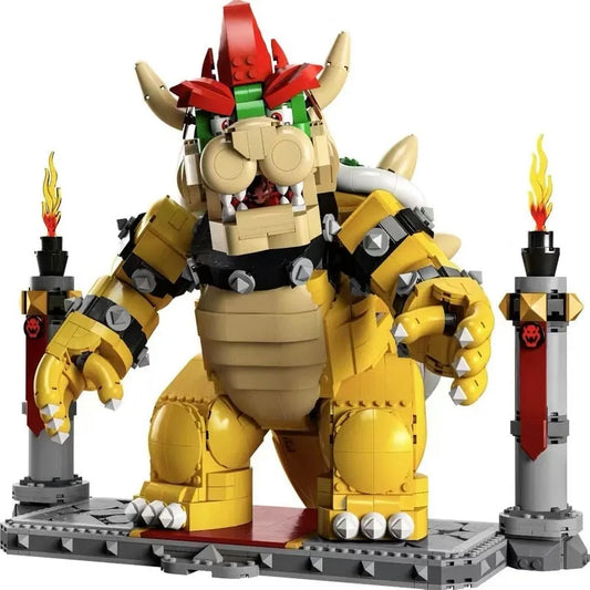 MOC 87031 Movie Super Mario Mighty Bowser Bricks Toy
