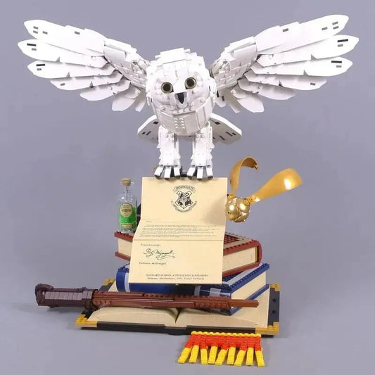 Harry Potter MOC UCS Hogwarts Icons Bricks Toys