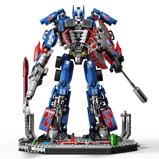 MOC Expert Cybertron Transformation Robot Bricks Toys