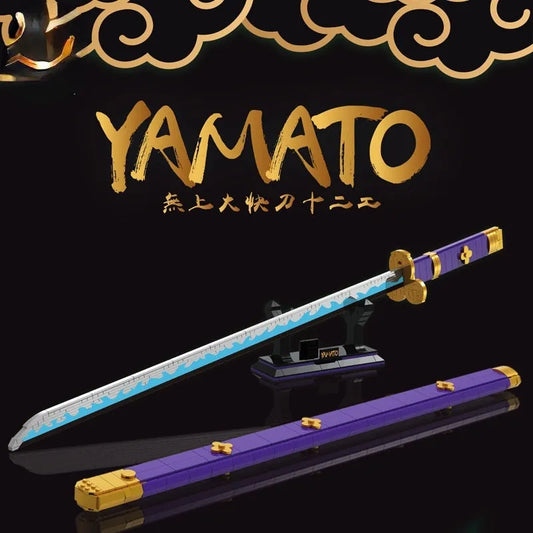 Creative Movie MOC YANMODAO Knife Sword Bricks Toys