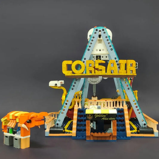 Idea MOC Underwater Corsair Ship Bricks Toys 37401