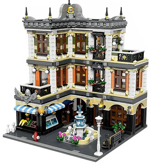 Creator Street Expert City Fountain Square Bricks Toy EU