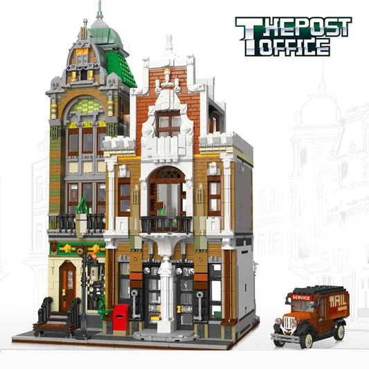 MOC 89126 Creator Expert City Post Office Bricks Toy
