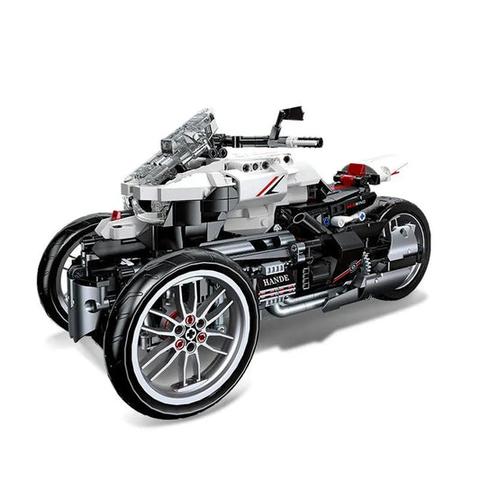 MOC Honda Neo Wing Bike RC Motorcycle Bricks Toy 91024
