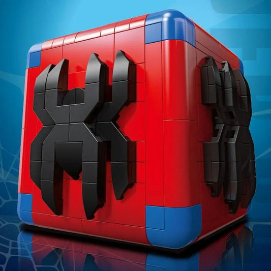 MOC Ideas Expert Spider Mecha Box Bricks Kids Toys