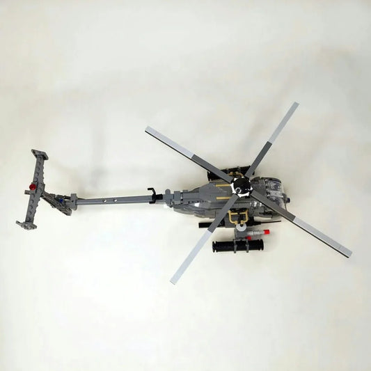 MOC Military Rocket Attack Bird Helicopter Bricks Toys