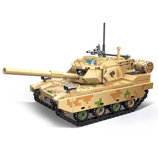 MOC Military WW2 Type 15 Light Tank Bricks Toy 61059