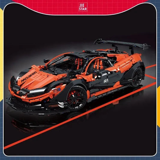 MOC RC Motorized P1 Hypercar Super Racing Car Bricks Toy 91104