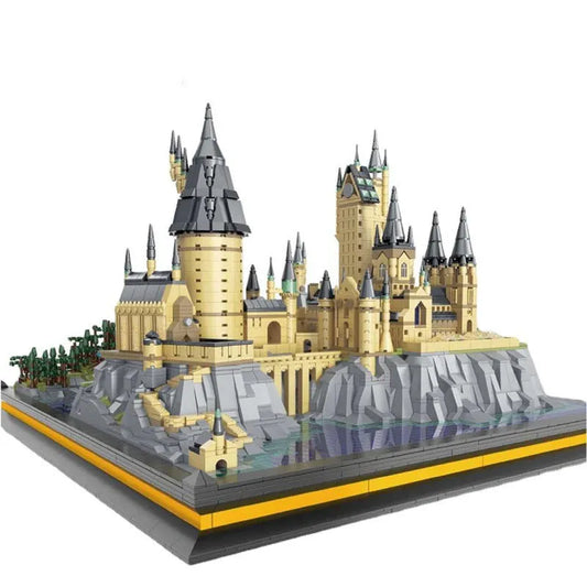 MOC Harry Movie Potter School Of Witchcraft Bricks Toys