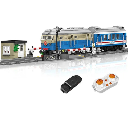 High Tech RC DF4B Diesel Locomotive Train Bricks Toy