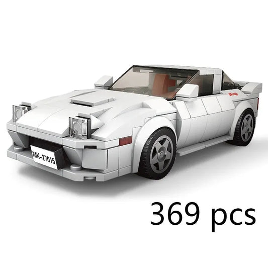 MOC 27015 Mini Mazda RX-7 Supercar Sports Car Bricks Toy