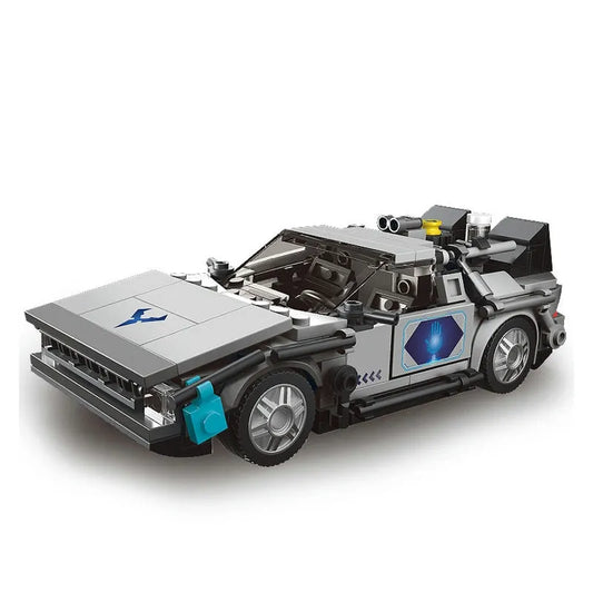 MOC 27019 Mini Delorean-12 Time Car Bricks Toys