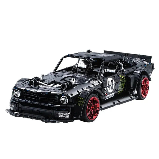 MOC Tech 13108 Classic Sports Car Mustang RTR V2 Bricks Toys