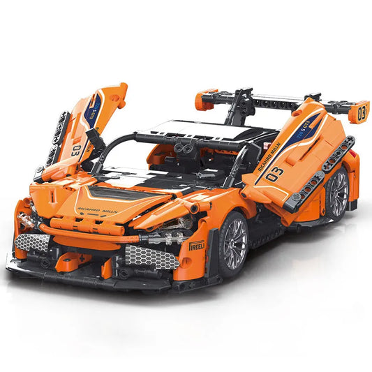 Tech MOC God Of War Drag Racing Car Bricks Toy 88313