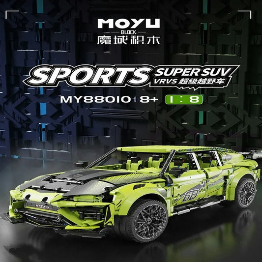 Tech MOC RC Motorized Off-Road Sports SUV Bricks Toys