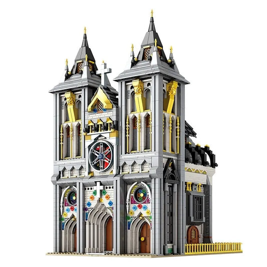 Creator Expert MOC Medieval Town Church Bricks Toy EU