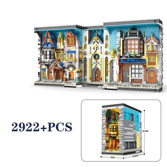 Creator Experts MOC Medieval Town Market Bricks Toys