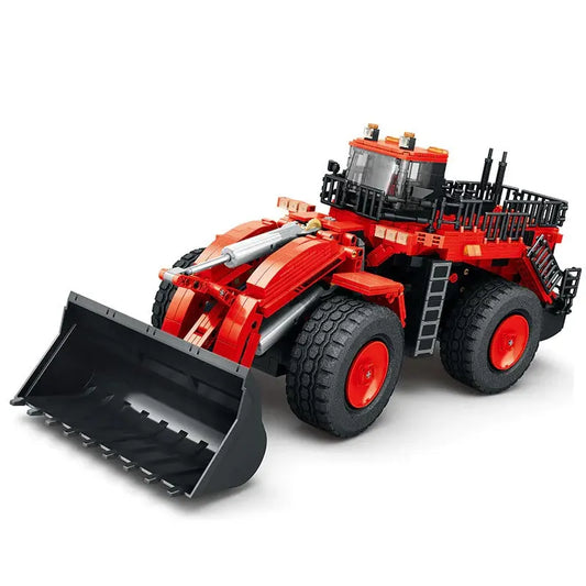 MOC Tech APP Motorized RC Excavator Loader Truck Bricks Toys