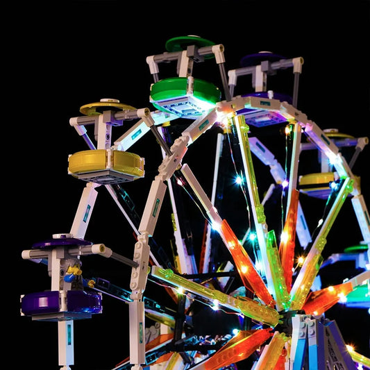 LED Light Kit For 10247 Creator Ferris Wheel
