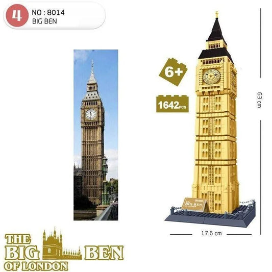 MOC 5216 Architecture London Famous Tower Bricks Kids Toys