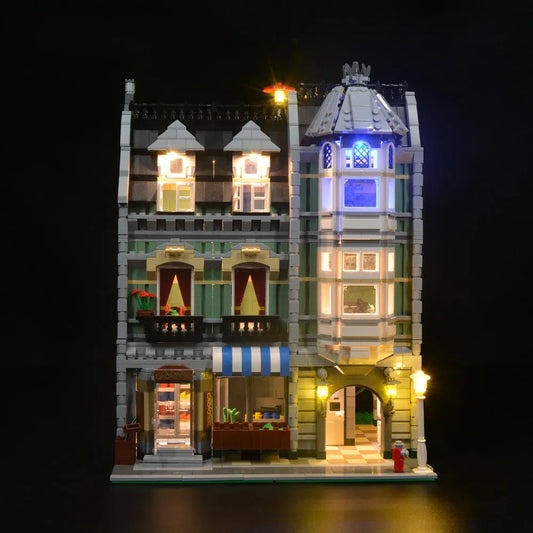 LED Light Set For 10185 The Green Grocer