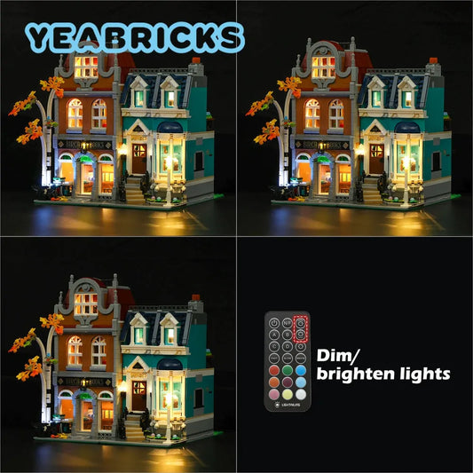 LED Lighting Set For 10270 The Bookshop