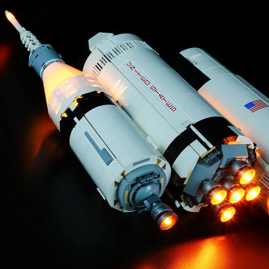 LED Lights For 21309 The Apollo Saturn V