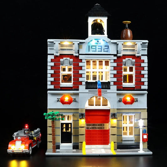 LED Lights For Creator 10197 The Fire Brigade