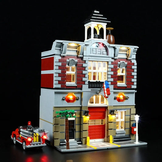 LED Lights For Creator 10197 The Fire Brigade
